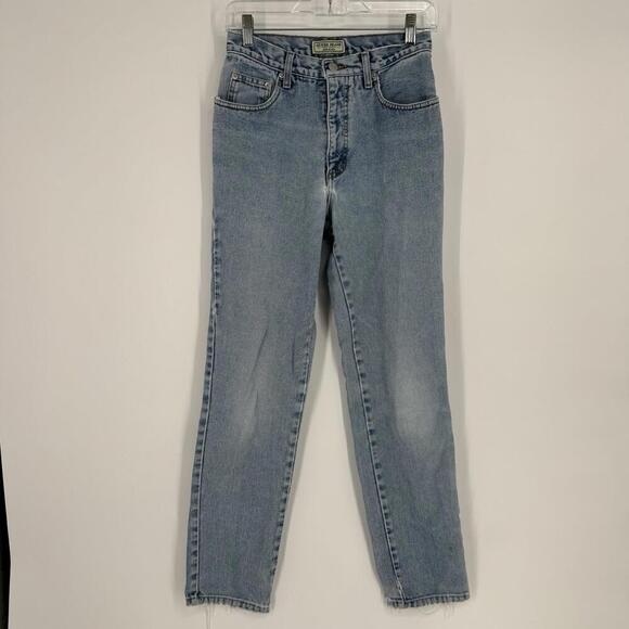 Vintage Guess jeans womens 26 light wash high rise tapered 80s 90s cotton retro - Picture 2 of 6
